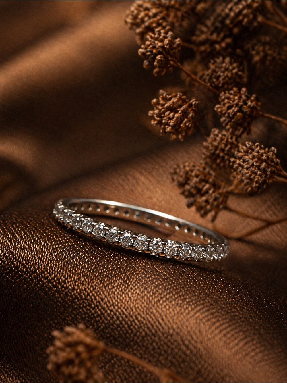 Thomas Sabo Sterling Silver 925 Ring Set, 2 Rings, Stacking Bridal Style Size 8 - Picture 4 of 4